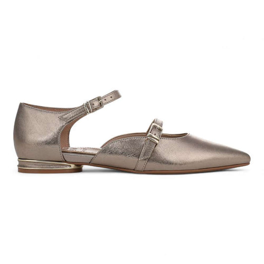 Harmony Mary-Jane Flat - Pewter