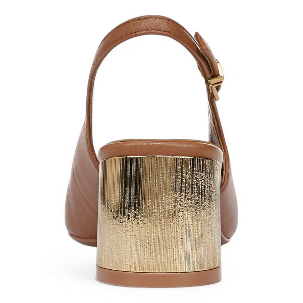 Lane Slingback Pump - English Tea