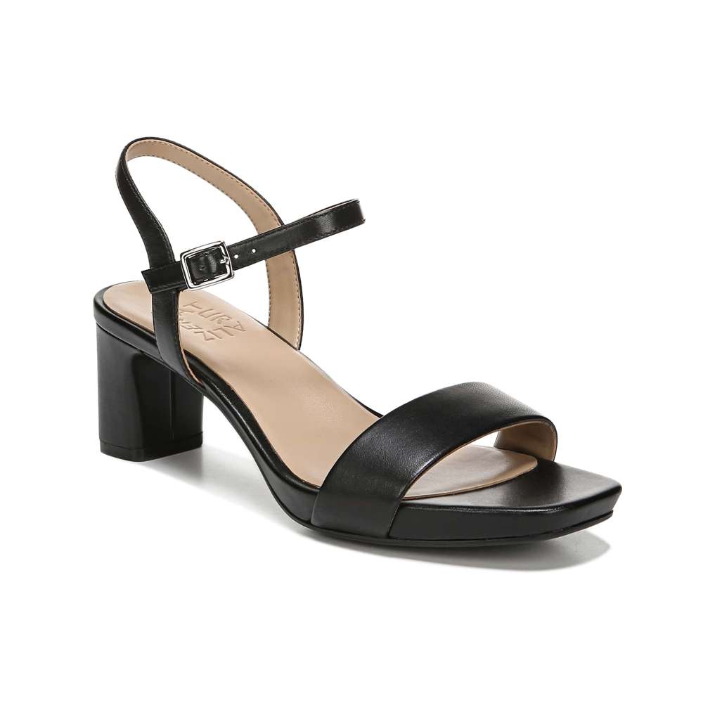 Ivy Heeled Sandal Black – Naturalizer