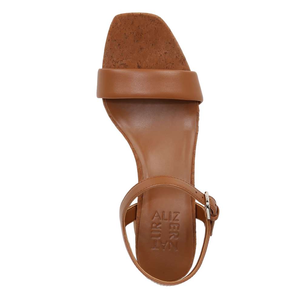 Izzy Heeled Sandal - English Tea