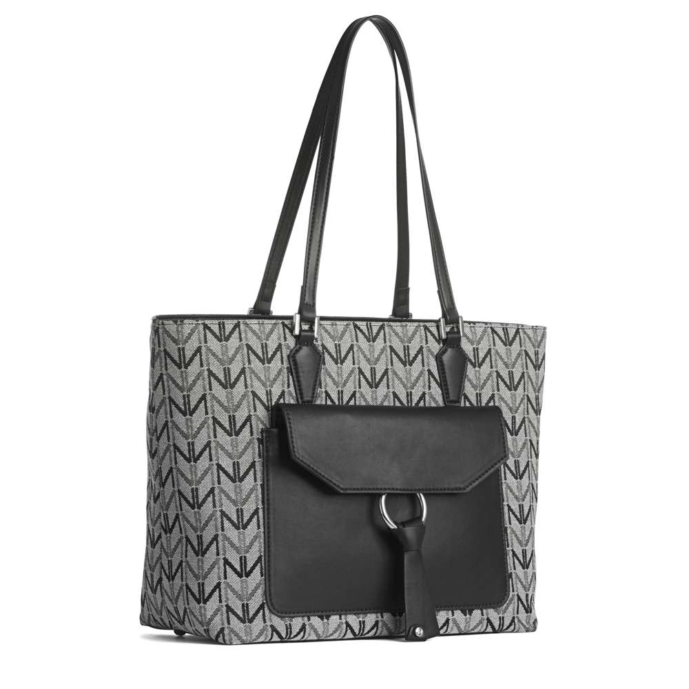 Dylana 2 Tote Bag - Black/White