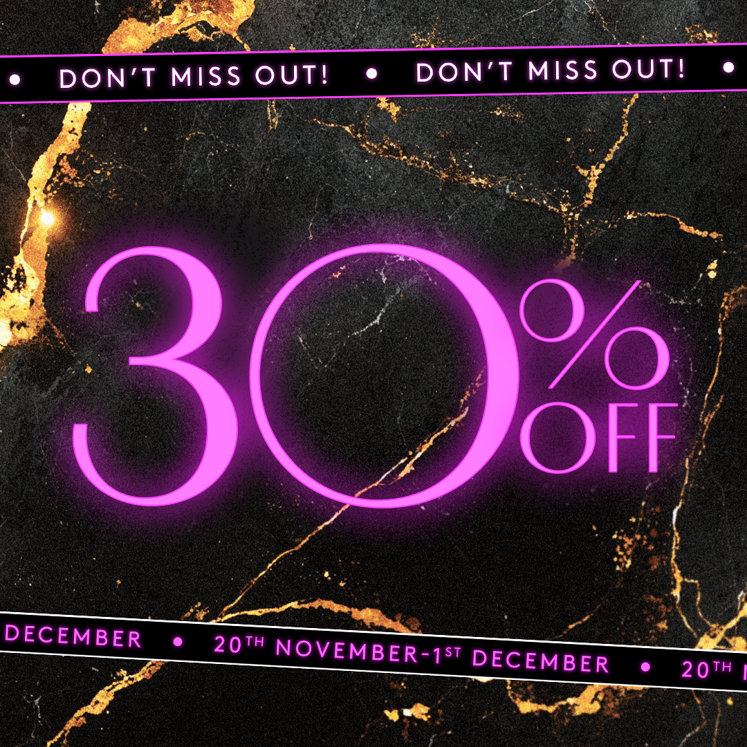 Black Friday - 30% OFF