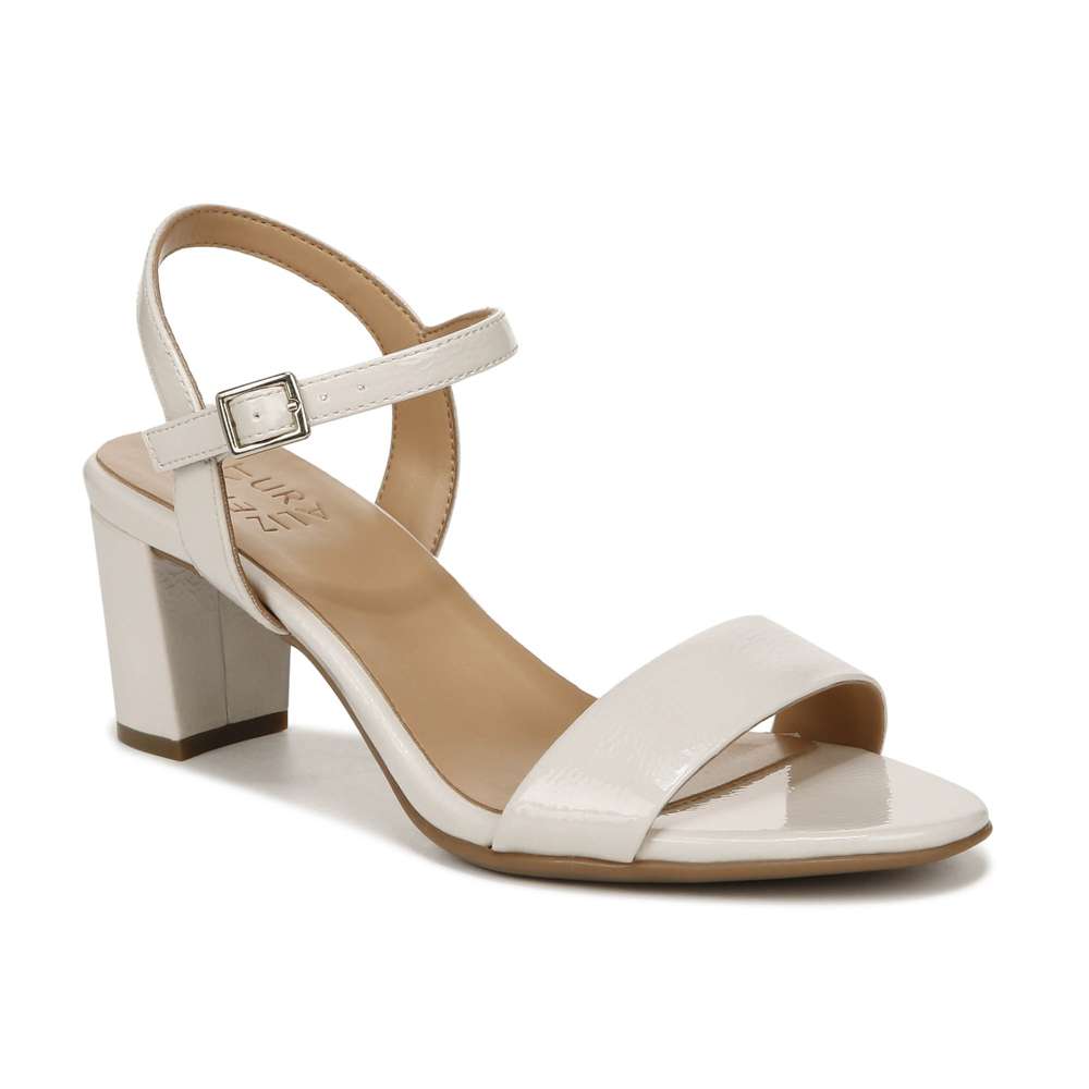 Bristol Heel - Satin Pearl