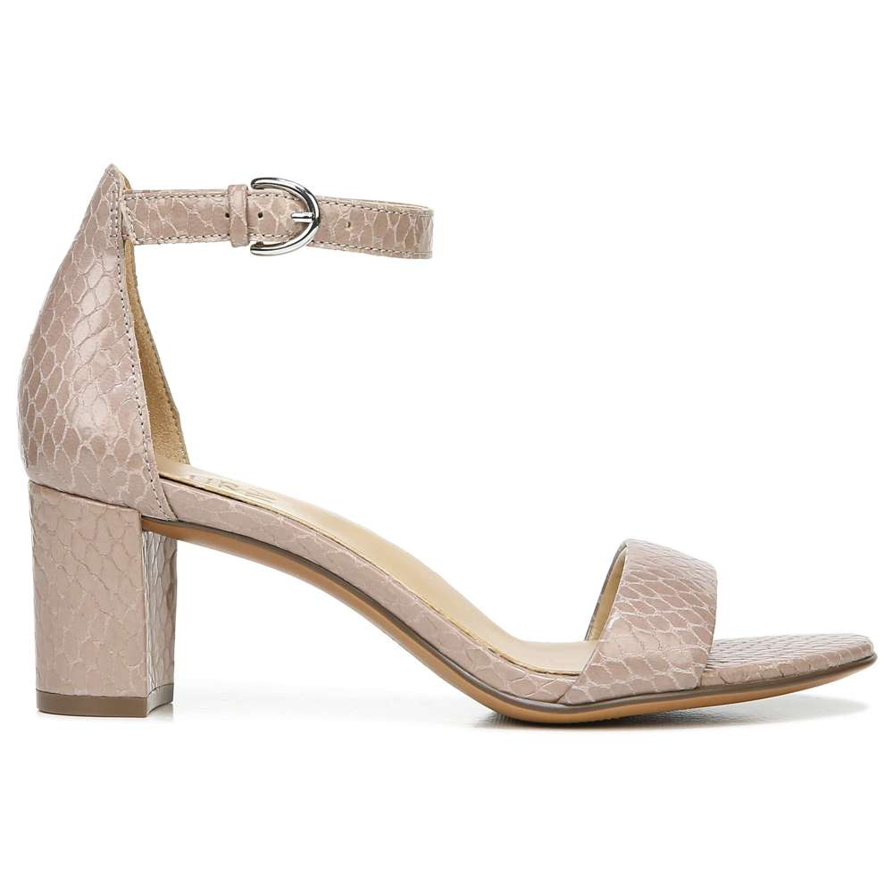 Vera Dress Sandal - Turtledove Snake