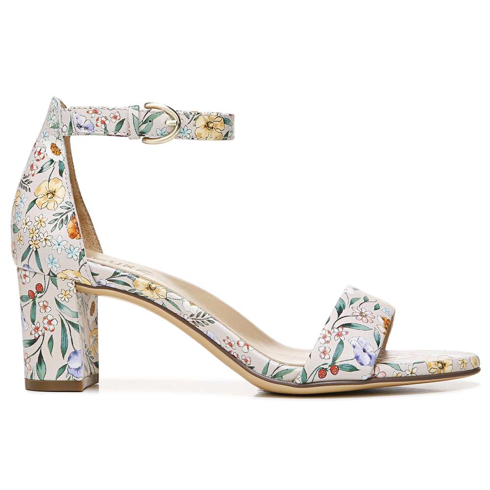 Vera Dress Sandal - Satin Pearl