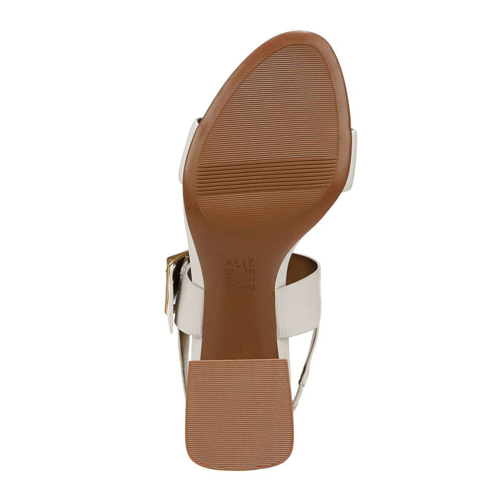 Vicky Dress Heeled Sandal - Warm White