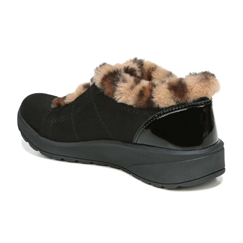 Golden Bootie - Black/Leopard