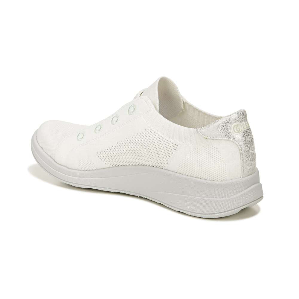 Golden Knit Slip-On Sneaker - Bright White
