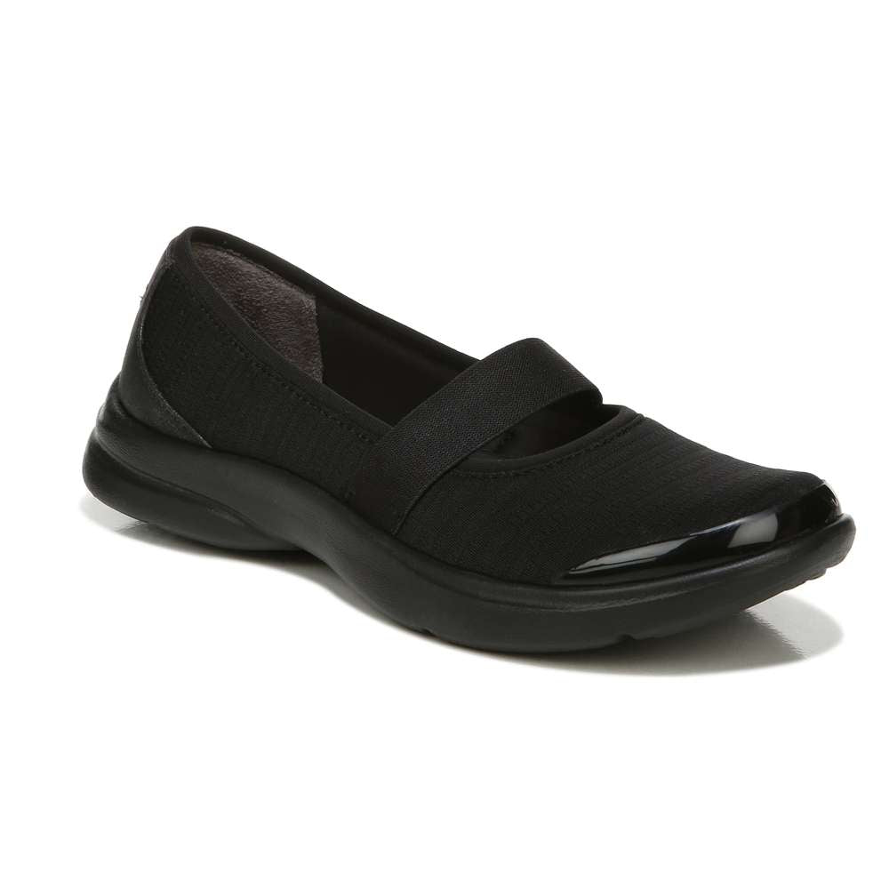 Jupiter Slip-On - Black Fabric