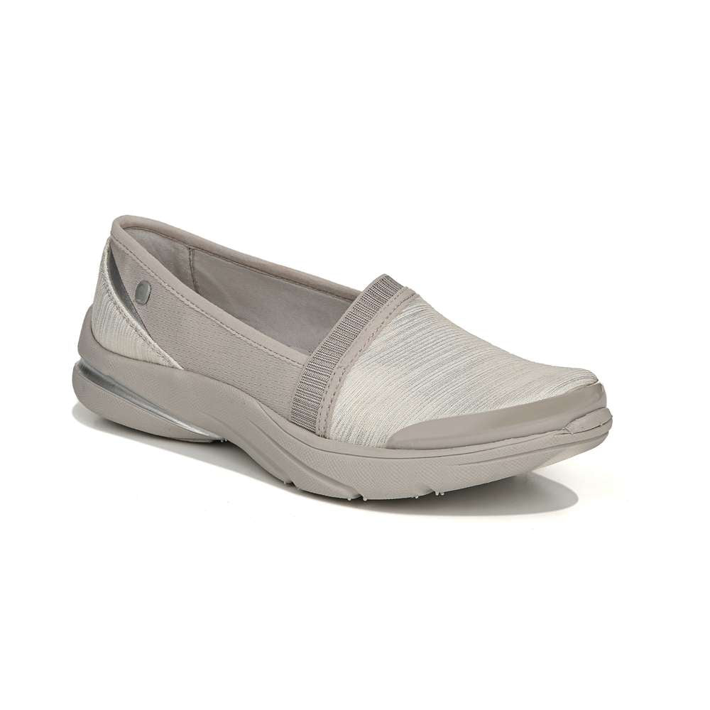 Lollipop Slip-On Casual Sneaker - White/Champagne