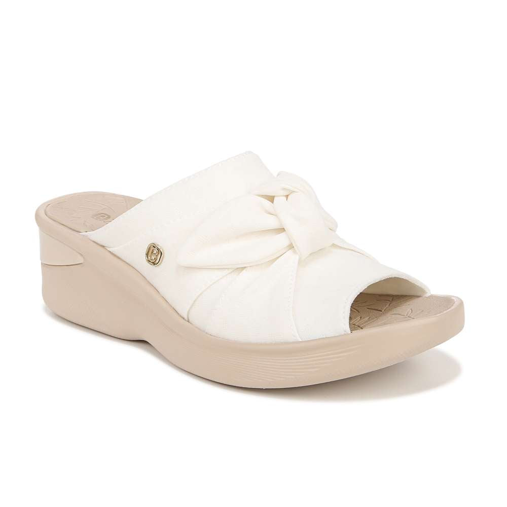 Smile Wedge - White Leopard